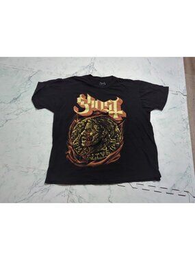 GHOST Band T Shirt Adult Size Large L Lrg Metal Band Tee Tour Shirt